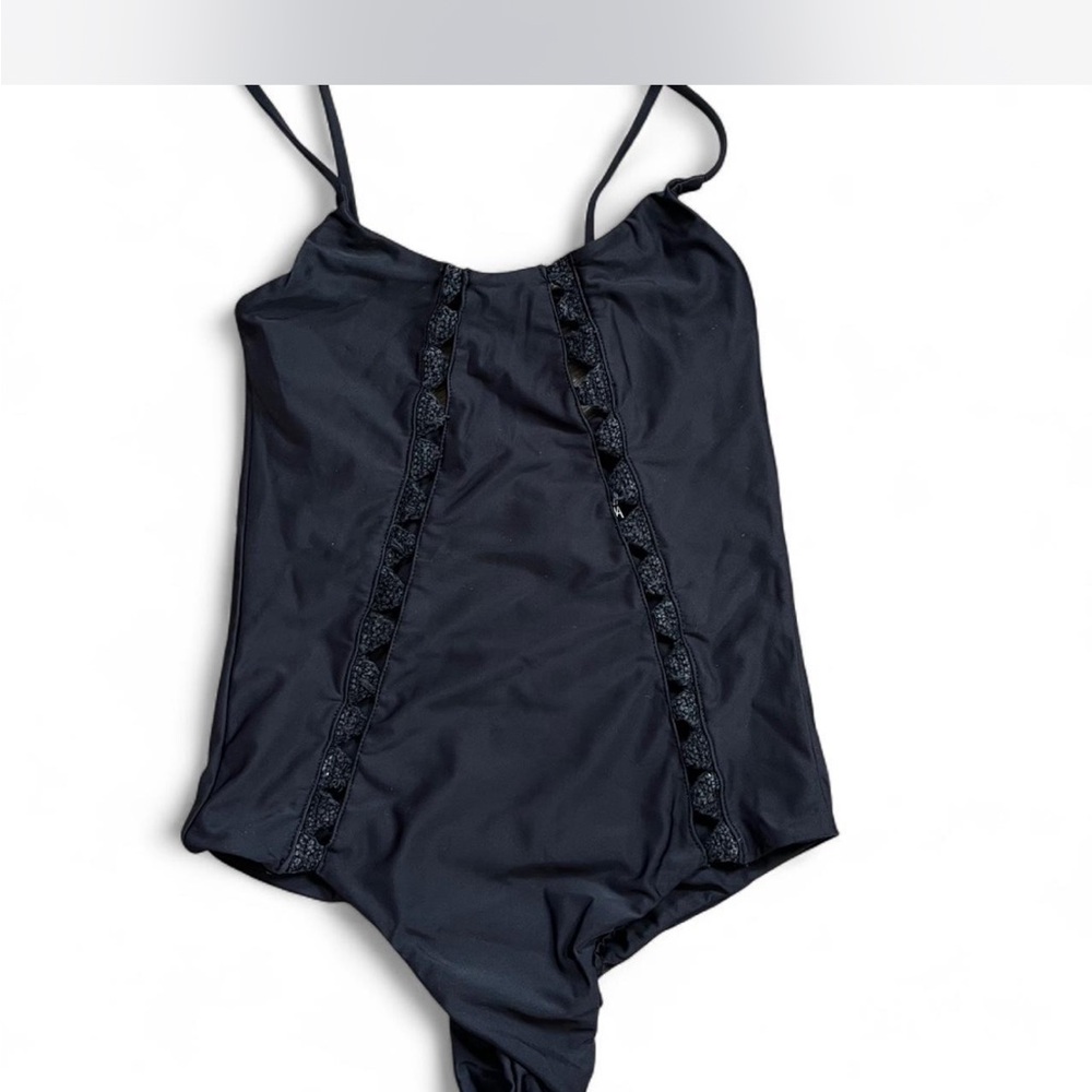 Posh Pua Black One Piece Swimsuit